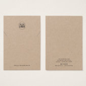 Hinzufügen von Logo-Script-Schreibmaschine-Netzwer (Vorne & Hinten)