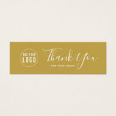 Hinzufügen von Logo Social Media Vielen Dank Editi (Vorderseite)