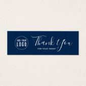 Hinzufügen von Logo Social Media Vielen Dank Editi (Vorderseite)