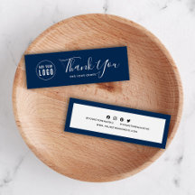 Hinzufügen von Logo Social Media Vielen Dank Editi