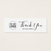 Hinzufügen von Logo Social Media Vielen Dank Editi (Vorderseite)