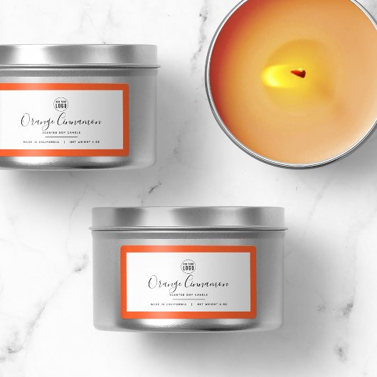 Hinzufügen von Logo- und bearbeitbaren Grenzfarbma Adressaufkleber