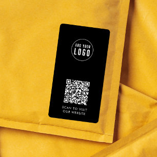 Hinzufügen von Logo- und QR-Code-Etiketten für ben