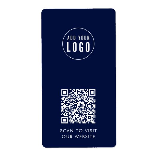 Hinzufügen von Logo- und QR-Code-Etiketten für ben (Vorne)