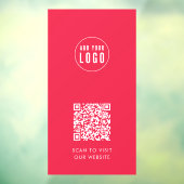 Hinzufügen von Logo und QR-Code Ihrer Website Fensteraufkleber (Blatt 3)