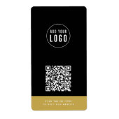 Hinzufügen von Logo- und Website-QR-Code für benut (Vorne)