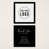 Hinzufügen von Logos bearbeitbare Grenzen Soziale (Vorne & Hinten)