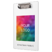 Hinzufügen von Logos für Unternehmen Klemmbrett (Links)