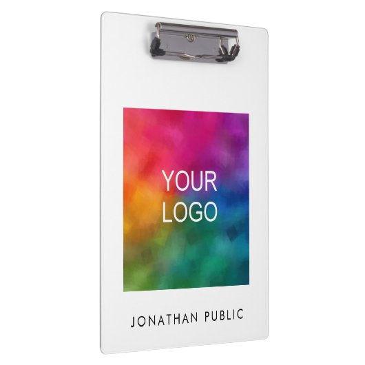 Hinzufügen von Logos für Unternehmen Klemmbrett (Rechts)