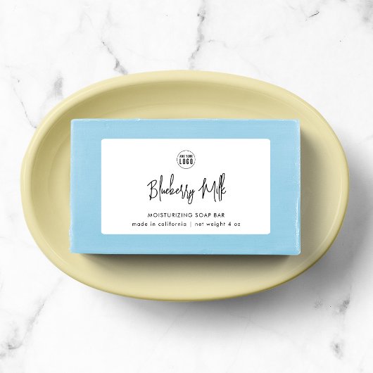 Hinzufügen von Logos Minimalistisches Skriptlabel Etiketten