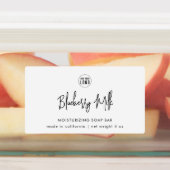 Hinzufügen von Logos Minimalistisches Skriptlabel Etiketten (Befestigt)