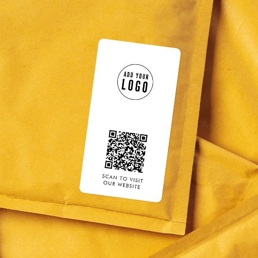 Hinzufügen von Logos und Ihrem QR-Verpackungsetike