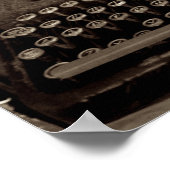 Hinzufügen von Maching und Typwriter Poster (Ecke)