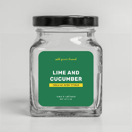 Hinzufügen von Markenbezeichnungen mit vollständig Quadratischer Aufkleber