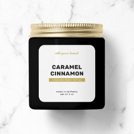 Hinzufügen von Markenbezeichnungen mit vollständig Quadratischer Aufkleber