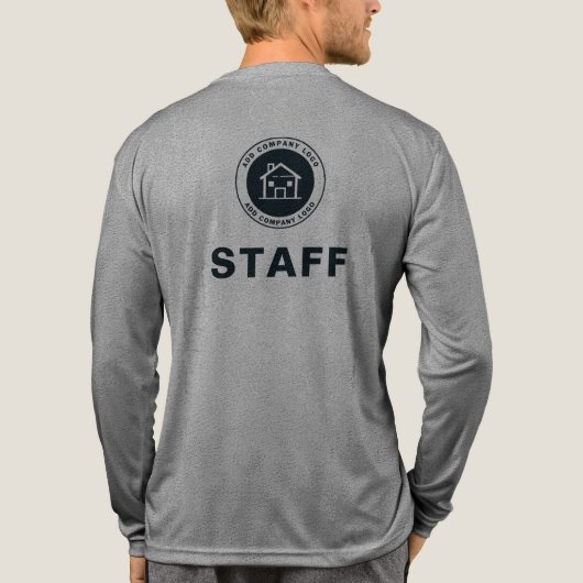 Hinzufügen von Mitarbeitern für benutzerdefinierte Tri-Blend Shirt (Rückseite)