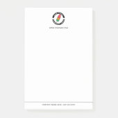 Hinzufügen von Mitarbeitern für das Unternehmen mi Post-it Klebezettel (Vorderseite)