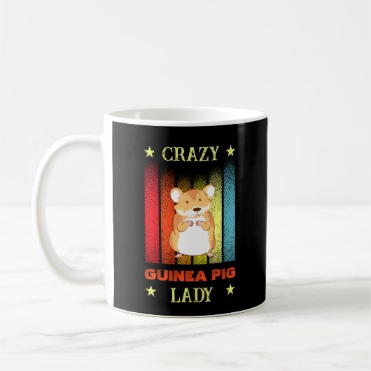 Hinzufügen von Name Bearbeiten Text Crazy Guinea P Kaffeetasse (Links)