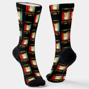 Hinzufügen von Name Bearbeiten Text Crazy Guinea P Socken