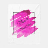 Hinzufügen von Name Bearbeiten Text, den Sie in Ma Fleecedecke (Vorderseite)