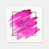 Hinzufügen von Name Bearbeiten Text, den Sie in Ma Serviette (Vorderseite)