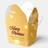 Hinzufügen von Name Bearbeiten Text passend Weihna Geschenkschachtel (Geöffnet)