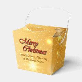 Hinzufügen von Name Bearbeiten Text passend Weihna Geschenkschachtel