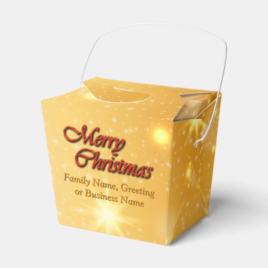 Hinzufügen von Name Bearbeiten Text passend Weihna Geschenkschachtel (Vorderseite)