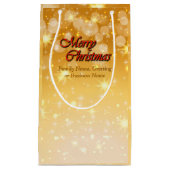 Hinzufügen von Name Bearbeiten Text passend Weihna Kleine Geschenktüte (Vorderseite)