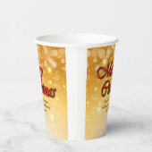 Hinzufügen von Name Bearbeiten Text passend Weihna Pappbecher (Rechts)