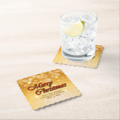 Hinzufügen von Name Bearbeiten Text passend Weihna Untersetzer (Vor Ort)