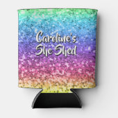 Hinzufügen von Namen Ändern eines Textes, den sie Dosenkühler (Vorderseite)