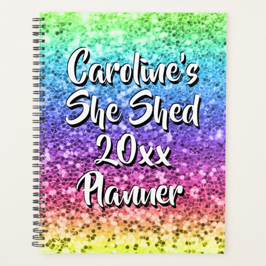 Hinzufügen von Namen Ändern eines Textes, den sie  Planer (Vorderseite)