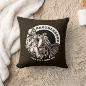 Hinzufügen von Namen ändern Text Motorrad-Brudersc Kissen (Decke)