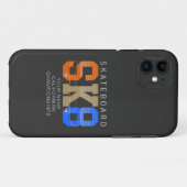 Hinzufügen von Namen ändern Text SK8 Skateboard-Me Case-Mate iPhone Hülle (Rückseite (Horizontal))