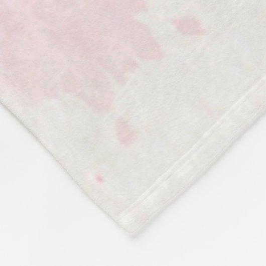 Hinzufügen von Namen LIEBE Word Cloud Pink Valenti Fleecedecke (Ecke)