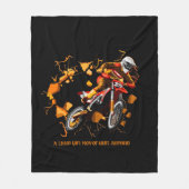 Hinzufügen von Namen Text ändern Little Dirt nie v Fleecedecke (Vorderseite)