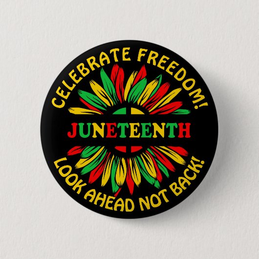 Hinzufügen von Namen Text bearbeiten Juneteenth So Button (Vorderseite)