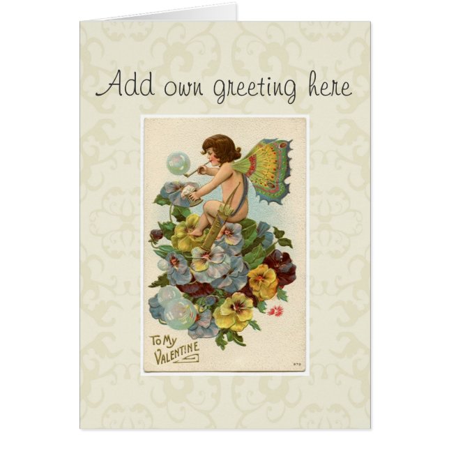 Hinzufügen von Namen zu Vintagen Kunstmärchen und  (Vorne)