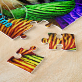 Hinzufügen von Namenstext, Kätzchen, die helle Far Puzzle (Seite)