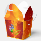 Hinzufügen von Namenstext-Matching Weihnachten Geschenkschachtel (Geöffnet)