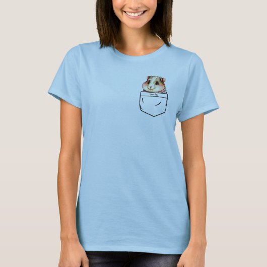Hinzufügen von Namenstext (oder Löschen), Guinea P T-Shirt (Vorderseite)