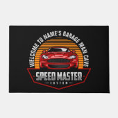 Hinzufügen von Namenstext Red Custom SPEEDMASTER M Fußmatte (Vorderseite)