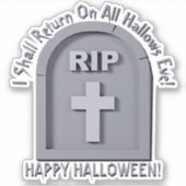 Hinzufügen von Namenstext, RIP 3D Grabstein muss G Aufkleber (Vorderseite)