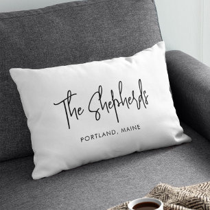 Hinzufügen von neuem Namen Trendmoderne, benutzerd Lendenkissen