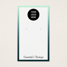 Hinzufügen von Ohrringen für den Logo-Inhaber Disp