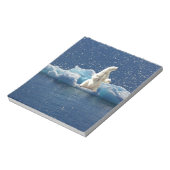 Hinzufügen von SLOGAN zum Rett von Polarbären mit  Notizblock (Rotiert)