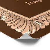 Hinzufügen von Text ändern, den sie Regeln antike Poster (Ecke)