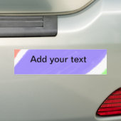 Hinzufügen von Text ganz einfach personalisiert Autoaufkleber (Auf Auto)