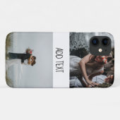 Hinzufügen von Text und zwei Fotos Case-Mate iPhone Hülle (Rückseite (Horizontal))